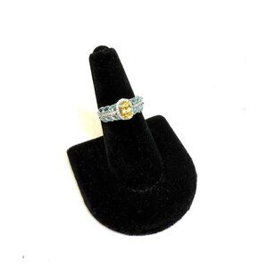 😍"Put a Ring On IT Event" Brazilian Golden Apalite Gemstone Ring